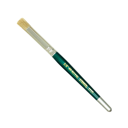 Royal Langnickel White Bristle Stencil Brush - 3/8"